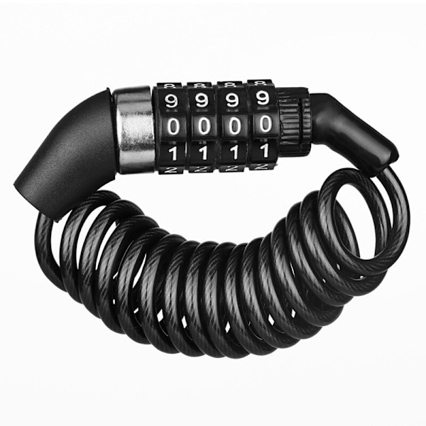 Koodilukko pyöränlukko 4 numeroa -X72-