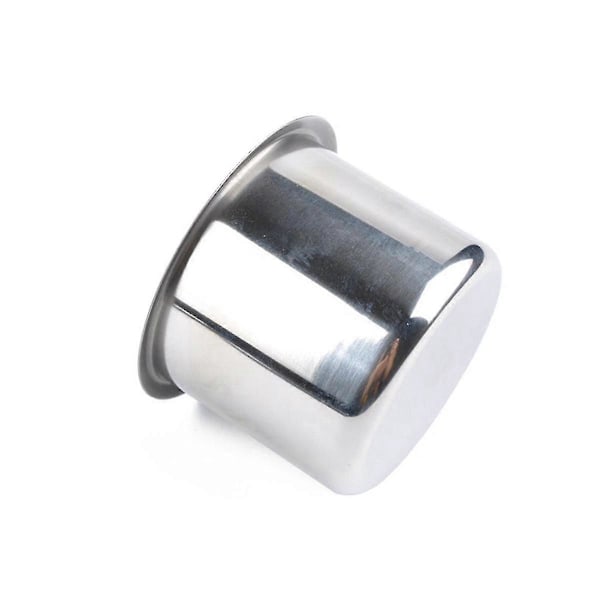 4 stk Universal Marinebåt Koppholder 68X55mm Rustfritt Stål Drop-in Drikkeholder for Pokerbord Sofa GS