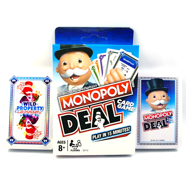 Monopoly Kaupankäyntikorttipeli - Englanninkielinen versio