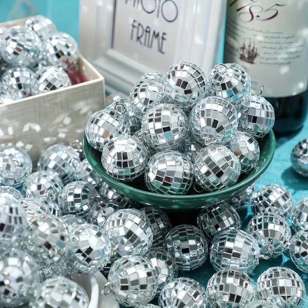 Mini Diskokule Hengende Ornamenter for Fest og Romdekor 30pcs