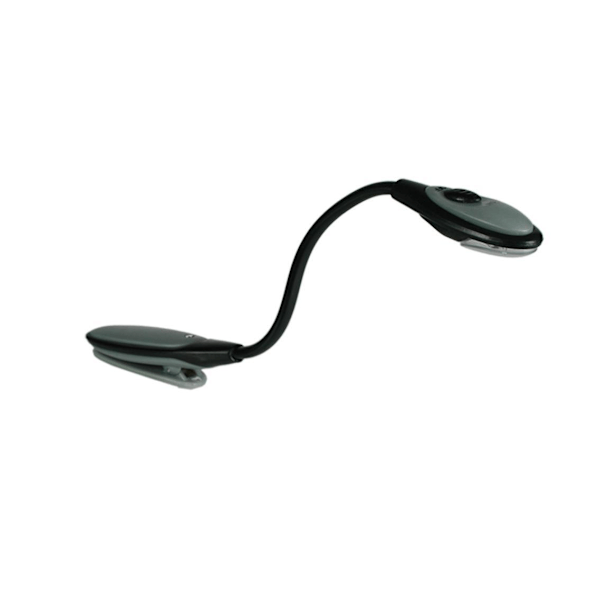 Boklampa - Läslampa / LED-lampa med Klämma - Lampa till Bok