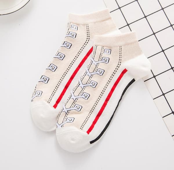 5x unisex nilkkasukat moniväriset