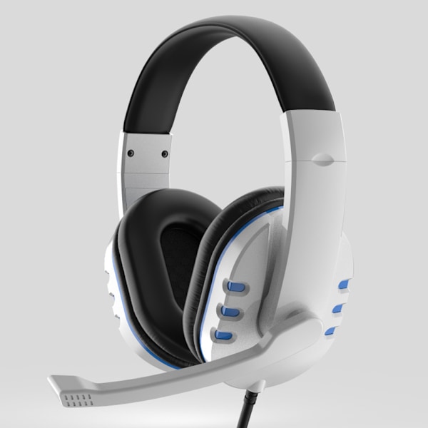 Peliheadset PS4 PS5 PC Xbox One, PS4 Headset Mikrofonilla Surround Bass Ääni Kuulokkeet Melunvaimennus