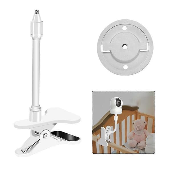 Adjustable Clamp Mount, Flexible Rod, 360° Rotation, Compatible with TP-Link Tapo C200 C210 C220 C201 Camera