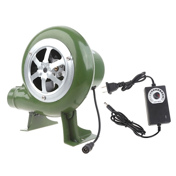 Kraftfull BBQ-vifte Kullgrill Skorsten Starter BBQ-vifte, Røykovn Vifte Jern Elektrisk Vifte AC100-240V 2900RPM Justerbar 0.76 40W