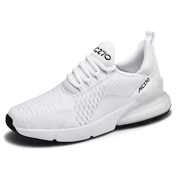 Herr Air Sport Løbesko Åndbare Sportssko Max 270 hvid white-XF12- white 38