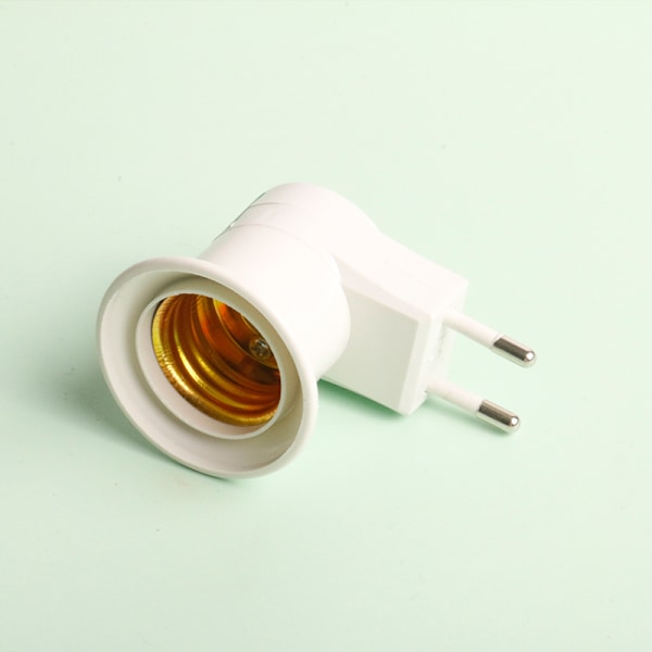 E27 Professionell Superlampa Vägguttag E27 Sockel Lampfäste USA/EU-kontakt Lampfäste med På/Av-knapp