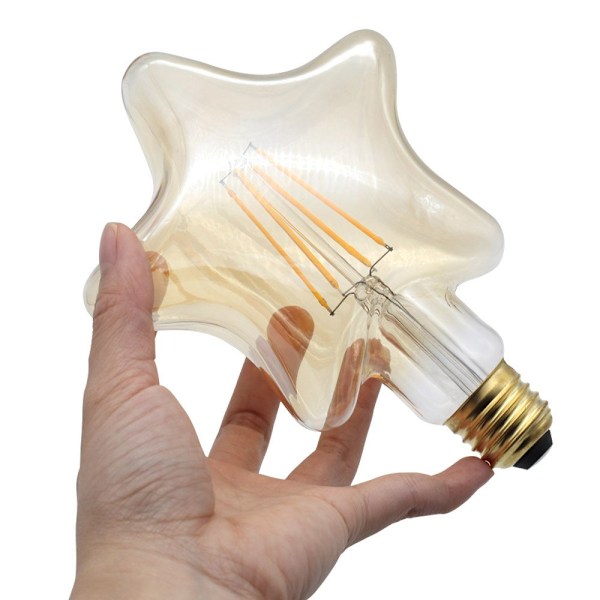 Led-lamput Vintage-lamppu 4W Led Filamentti Edison-lamppu Erikoismalli Dec-X71-