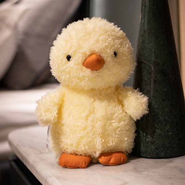 Jellycat plysjdukke serie dyr capybara plysjdukke dukke plysjleketøy grossist 20cm curly chicken