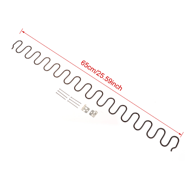 Ersättningsfjädrar för soffa med klämmor 65cm