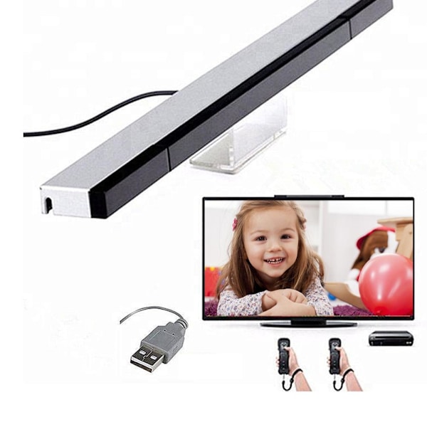 Sensoripalkki USB PC:lle Nintendo Wii Wii U -pelikonsolille