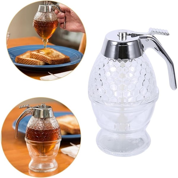Transparent Akryl Honningdispenser-X71-