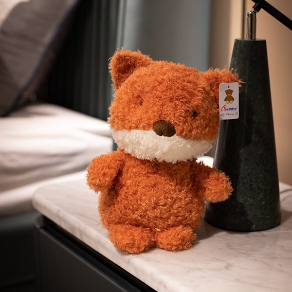 Jellycat plysdukke serie dyr capybara plysdukke dukke plyslegetøj grossist 20cm curly fox