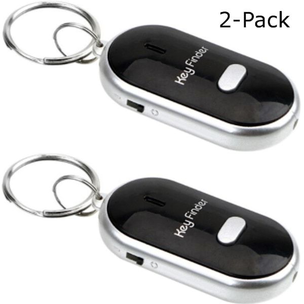 2-pack Nyckelhittare SVART Nyckelhittare Nyckelhittare Vissla svart