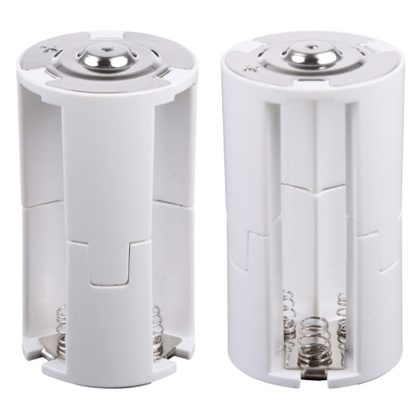4st 3x AA till D-batteri Omvandlare Switcher Adapter