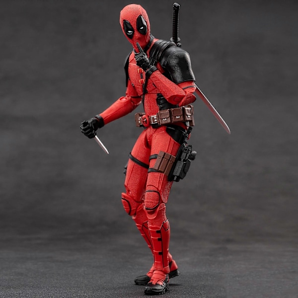 Deadpool Actionfigur Modelkollektion Model Bevægelige Led