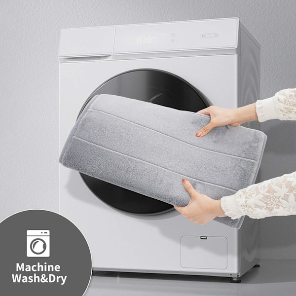 Baderomsmatte i Memory Foam, Sklisikker og Absorberende med TPR-X71-