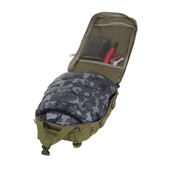 MILITÆR RYGGSSEKK - 26L Grö-X72-