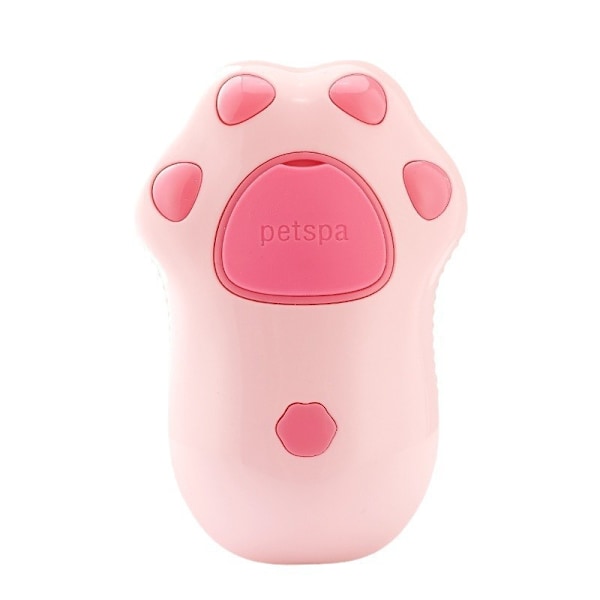 Höyryharja kissalle - 3-in-1 itsepuhdistuva hierontaharja - Ladattava silikoniharja lemmikkien karvanpoistoon -FQ2- Pink cats' claws