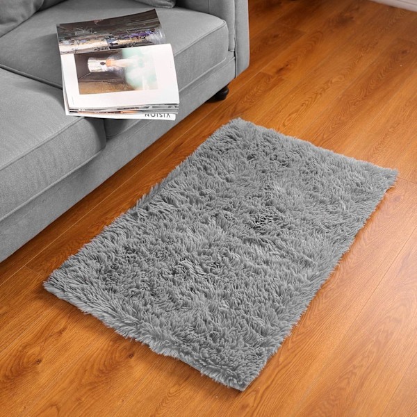 Fluffig Maskintvättbar Matta Inomhus Ultra Mjuk Shaggy Matta-X71-