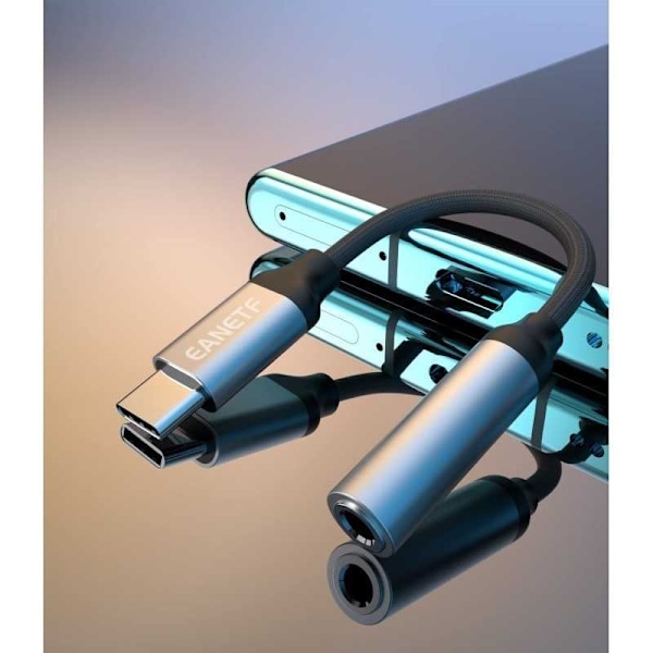 USB-C - 3,5 mm äänensiirtoadapteri