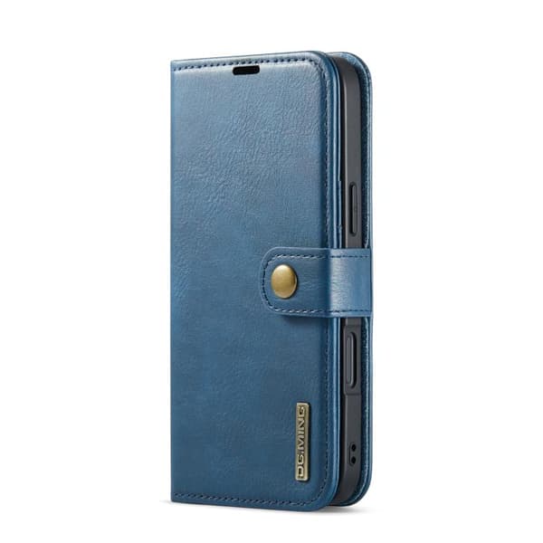 iPhone 17 Leather Case with Crazy Horse Texture and Detachable Magnet