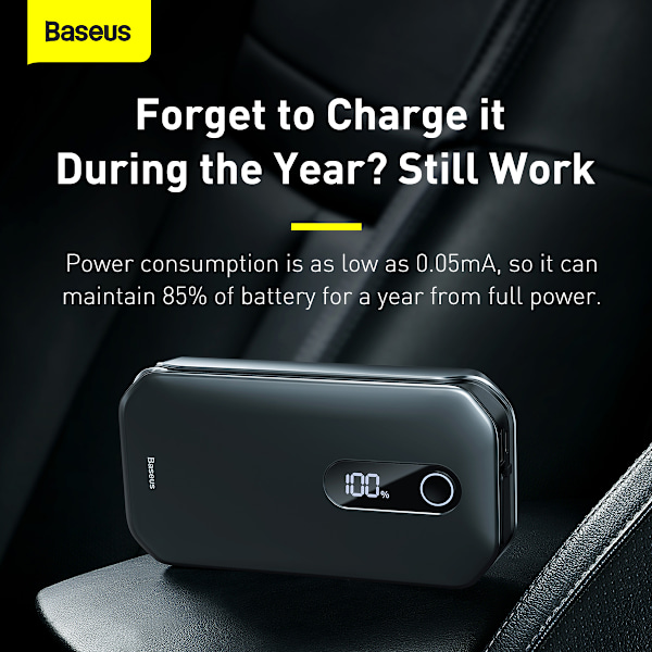 Baseus Super Energy Pro Starhjælp med Powerbank 12.000mAh-X72-