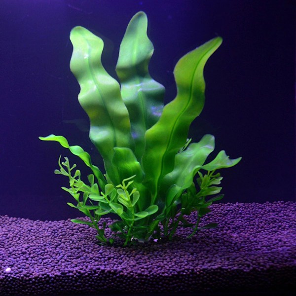 Akvarieplanter, 5 stk. kunstige akvarieplanter, til akvariedekoration.