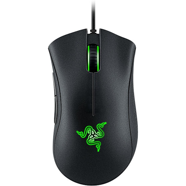 Essential Gaming Mouse with 6400 DPI Optical Sensor black