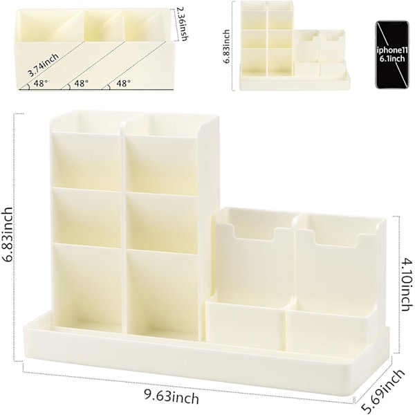 Rektangulær PU Læder Tissue Box Servietholder til Hjemmekontor-X71-