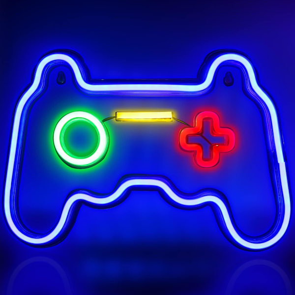 Spelform neonskilt, LED neonvæg spillepladsdekoration fo-X71-
