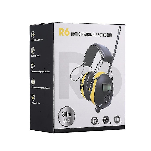 Kuulosuojaimet Bluetoothilla ja radiolla