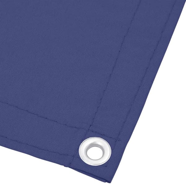Balkongskärm blå 75x800 cm 100% polyester oxford