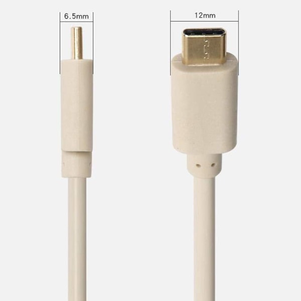 USB C Spiral Kabel Ledning Mekanisk Tastatur USB Kabel Type C USB-X71-