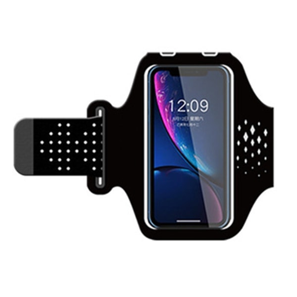 Mobiltelefon Armband, Universell Vattentät Telefonarmhållare med Svart