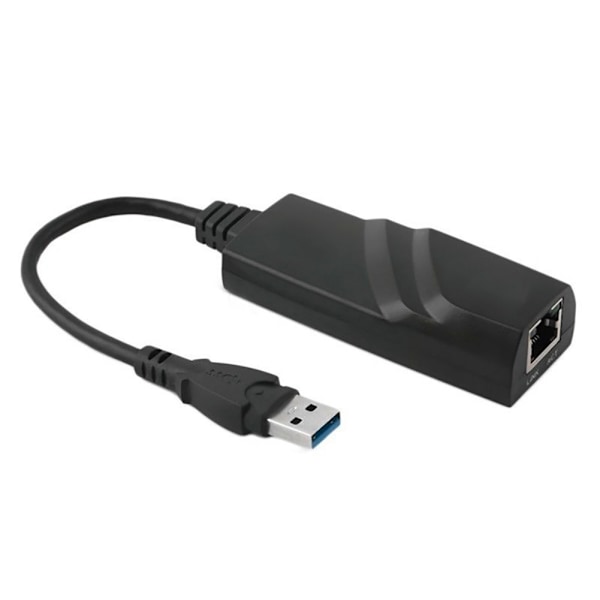 USB 3.0 HUB 10/100/1000 Mbps USB til RJ45 Gigabit Ethernet LAN Nettverksadapter for PC Bærbar PC