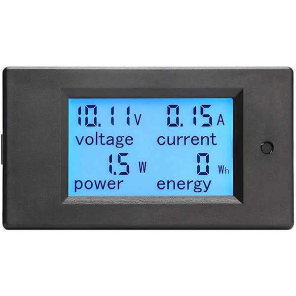 Amp Volt Meter Amperemeter Voltmeter Digital 12V DC 6.5-100V 20A-X71-