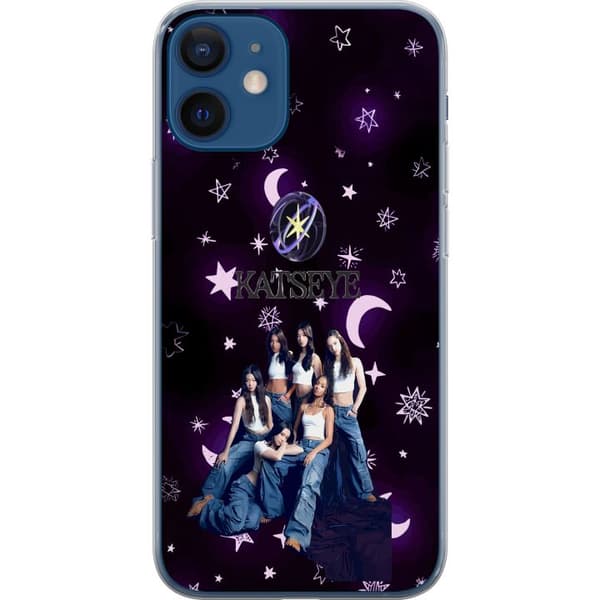 Kompatibelt mobilskal för Apple iPhone 12 KATSEYE lila