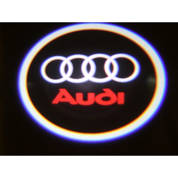 Audi Laser logga LED dörrbelysning A1 A3 A4 A5 A6 A7 A8 Q3 Q5 Q7 TT-X72-