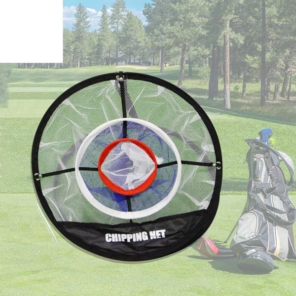 Bærbart pop-up golfnet med chipping golftræningsnet golftræningsnet