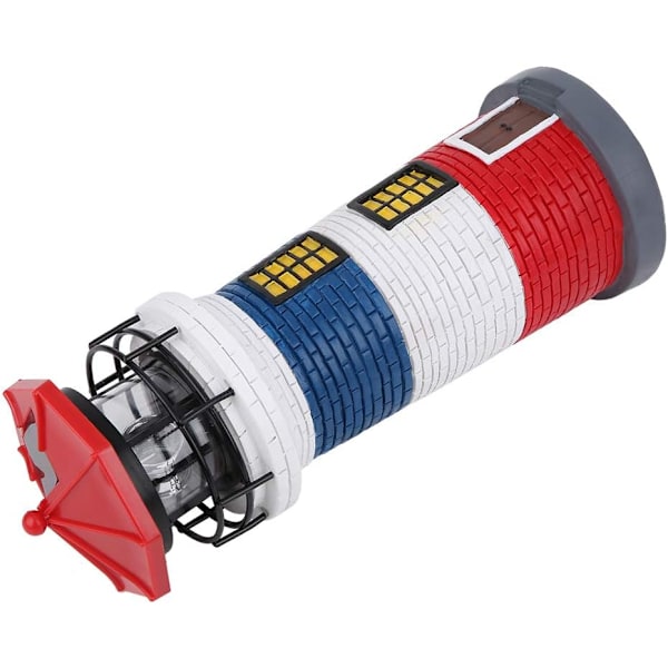 Solcellsdrivet fyrtorn, roterande LED-solcellsstaty -X71-