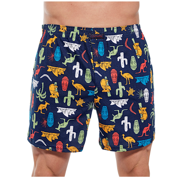Cornette 100% Bomulls Boxerkalsonger för Män - 6-pack - Luftig - Lös - Mjuk - Boxershorts Herr Bomullsunderkläder