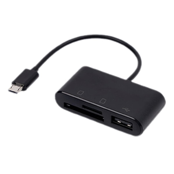 USB-C 3-i-1 Hubbkonverter Typ C-adapter SD-kortläsare för Mac typ-C One-size
