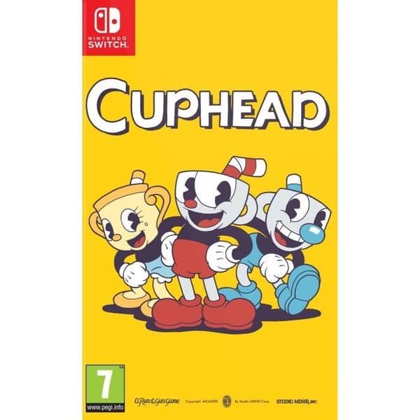 Cuphead Fysisk Udgave Switch Spil