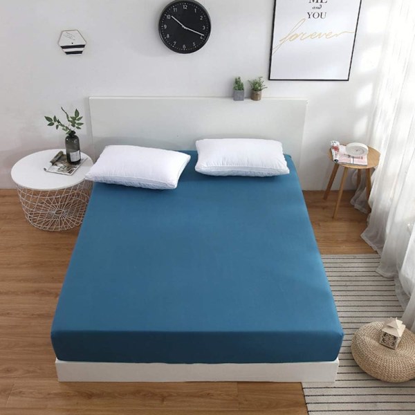 Dra-på-lakan 150x200 Kupa 30cm Madrasskydd Polyester Bed-X71-