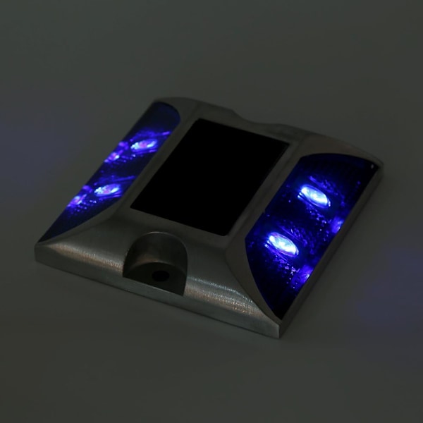 4 LED Alumiiniseos Aurinko Tieaskelvalo Ulkokäyttöön Neliö