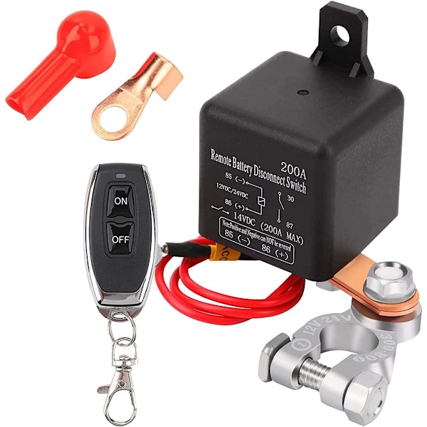 Trådlös Fjärrstyrd Batterifrånskiljare Strömbrytare