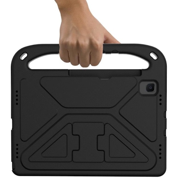 Galaxy Tab A 8.0 2019 Fodral Stöttåligt Skydd Handtag Stöd Barn Svart
