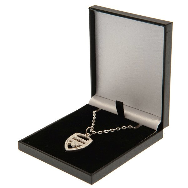 Arsenal FC Vapen Halsband & Hänge One Size Silver One Size