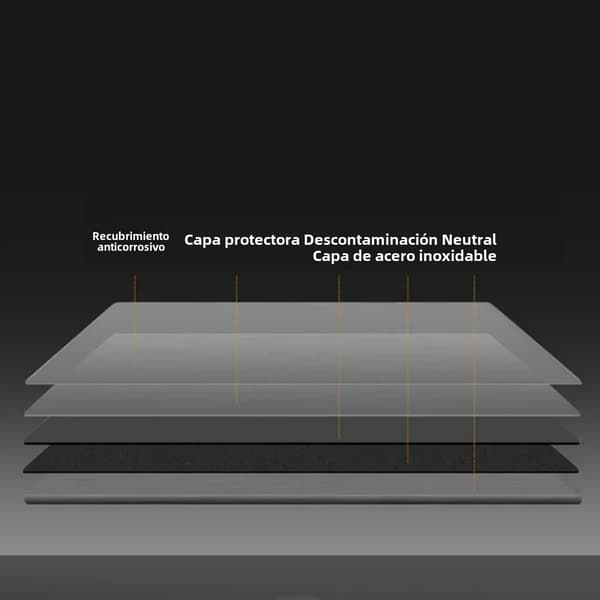 1 pc - Large Stainless Steel Cutting Board for Home, Multifunctional Baking Board, Kitchen Board